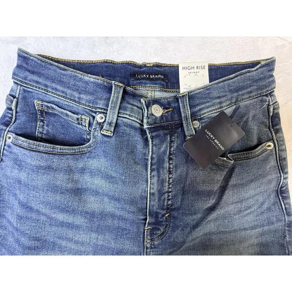 Lucky Brand Women’s High Rise Bridgette Skinny Jean 10 / 30A NWT - Picture 5 of 9
